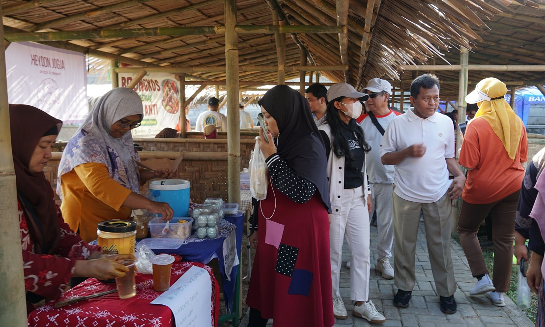 Bangkitkan Ekonomi Jogja Selatan, Sunmor Digelar Rutin Tiap Pekan di Taman Budaya Embung Giwangan