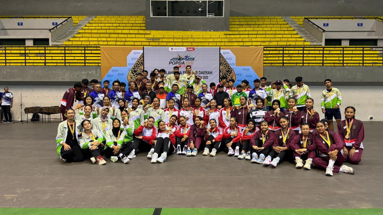 Borong 259 Medali, Kota Yogyakarta Juara Umum POPDA DIY 2025