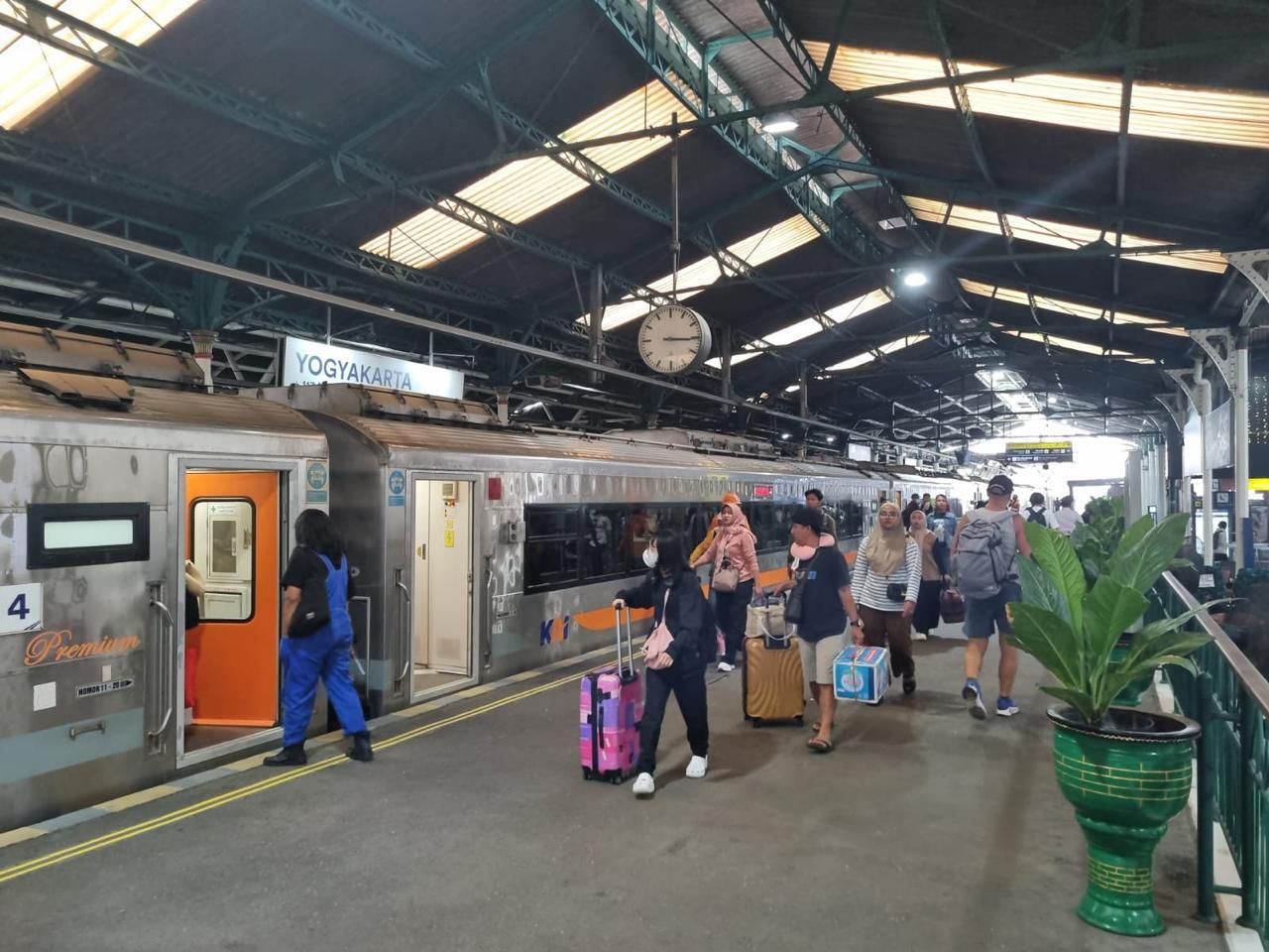 Libur Panjang Akhir Mei, Okupansi Kereta KAI Daop 6 Yogyakarta Capai 263 Persen