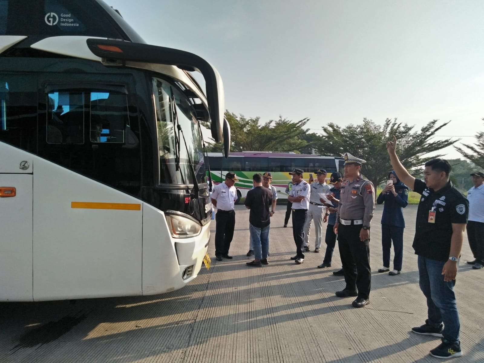 Cegah Terulangnya Tragedi Subang, Polres Tegal Lakukan Ramp Check terhadap Armada Bus