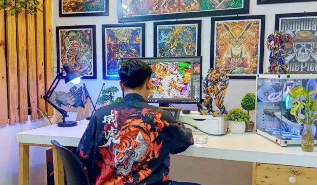 Koreo Megah Gundala vs Godzilla Dibuat Oleh Tangan Kreatif Pemuda Bantul, Ini Sosoknya