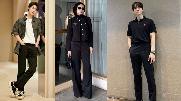 On Point Setiap Hari, Expreksikan Diri dengan Jeans Hitam