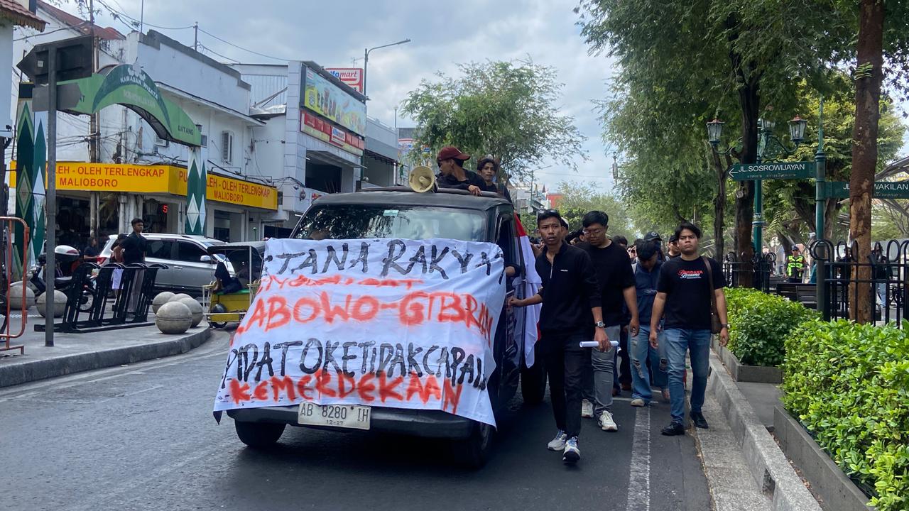 Aksi Mahasiswa Yogyakarta 27 Agustus, Forum BEM DIY Bawa 10 Tuntutan ke DPRD DIY