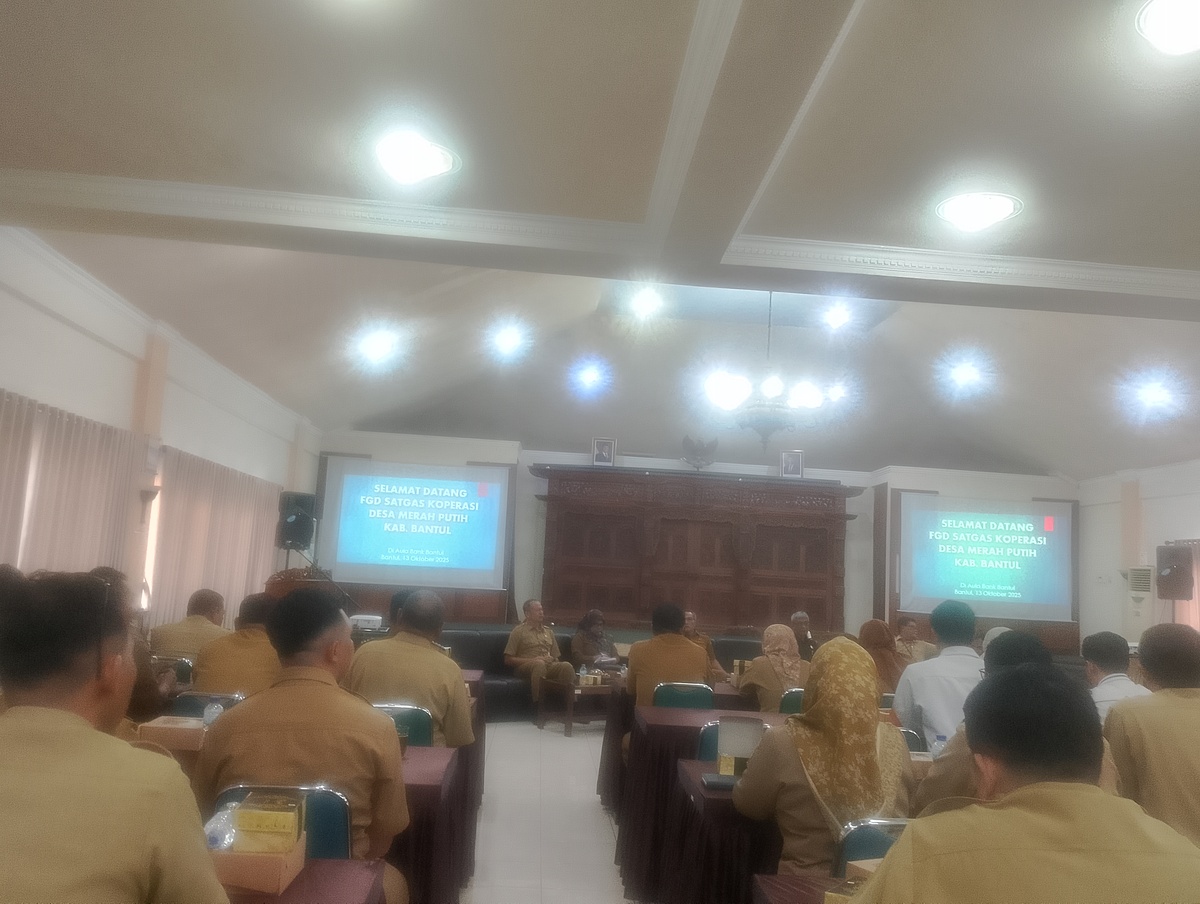 Dari Desa untuk Indonesia, Koperasi Merah Putih Bantul Wujudkan Ekonomi Rakyat dan Digitalisasi Usaha