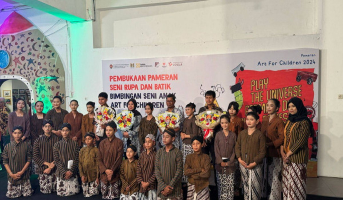 Tampilkan Berbagai Karya Seni Kreatif Anak-Anak, Art for Children 2024 Sukses Digelar Taman Budaya Yogyakarta