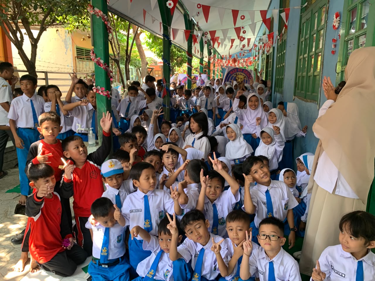 158 Murid SDN Panggung 7, Digembleng  Jadi Generasi Muda Anti Narkoba