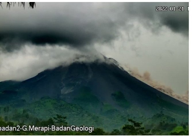 Terpantau, Gunung Merapi Terus Keluarkan Aktivitas Kegempaan  