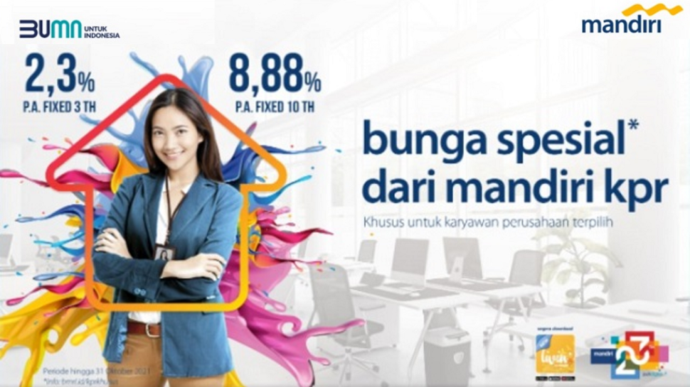 Banyak Pilihan Suku Bunga KPR Bank Mandiri 2024