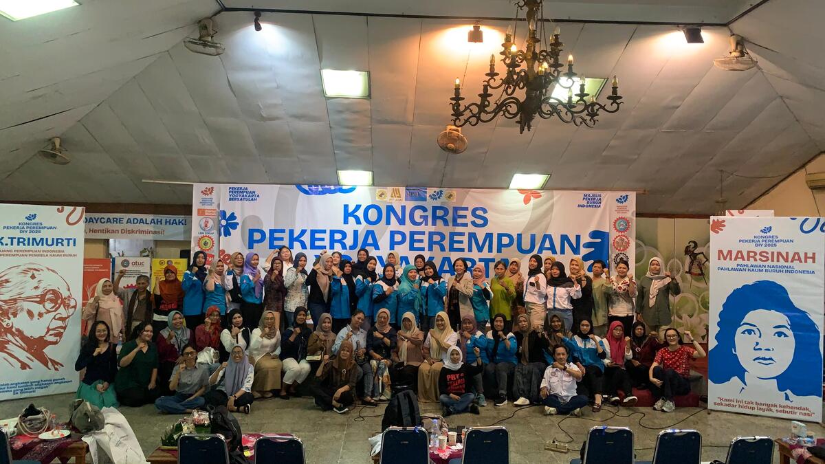 Kongres Pekerja Perempuan DIY 2025, Mesin Baru Gerakan Buruh yang Tak Bisa Diabaikan