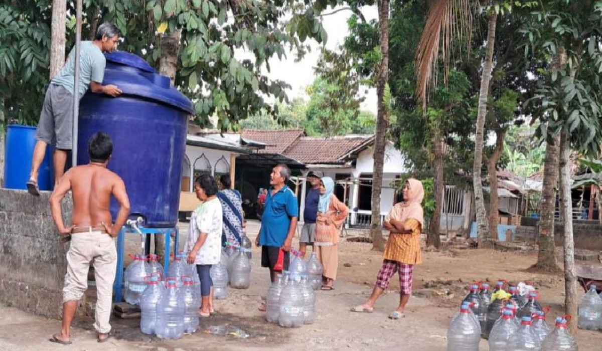 BPBD Sleman Tetap Salurkan Air Bersih Meski Wilayah Sudah Diguyur Hujan, Ini Alasannya