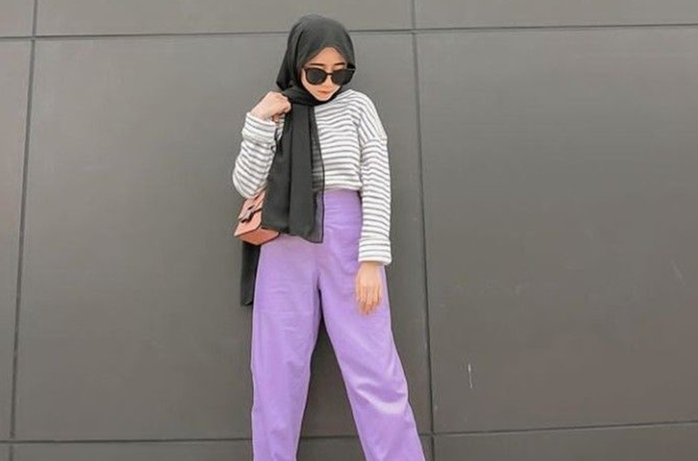 Intip Padu Padan Celana Warna Ungu untuk Outfit Terlihat Menarik dan Stylish