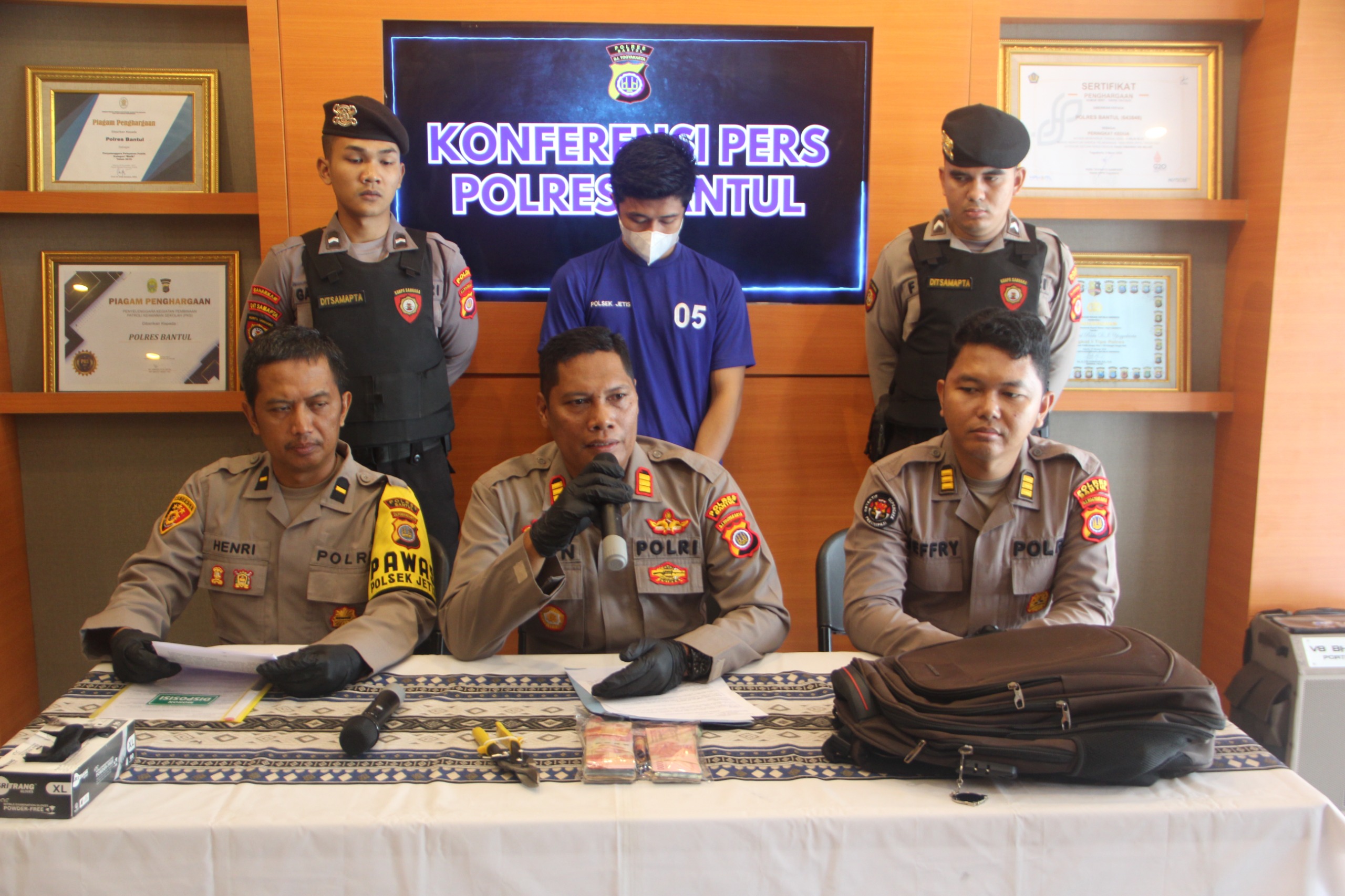 Bobol Dua Toko di Bantul, Pelaku Gasak Uang untuk Mudik