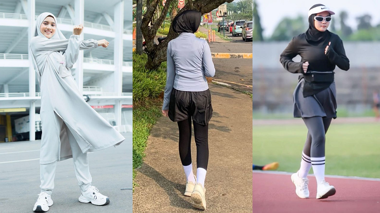 Rekomendasi Outfit Jogging Hijab, Perempuan Bebas Gerak Lincah Penuh Percaya Diri
