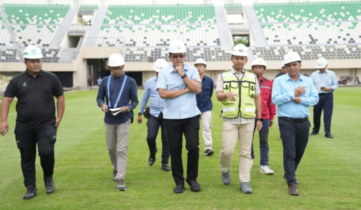 Kumpulkan Beberapa Catatan, Wabup Sleman Berharap Proyek Revitalisasi Stadion Maguwoharjo Segera Rampung