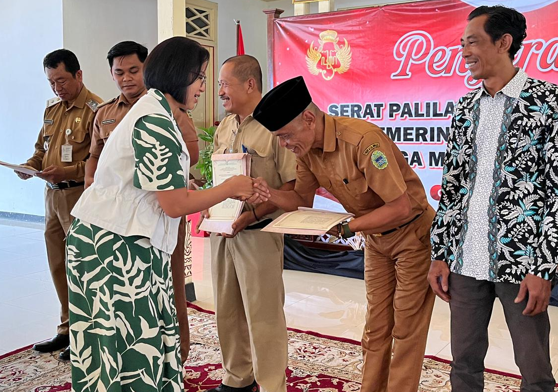  Serat Kekancingan dari Keraton Jogja Diserahkan, Ribuan Tanah Sultan di Gunungkidul Dilegalkan
