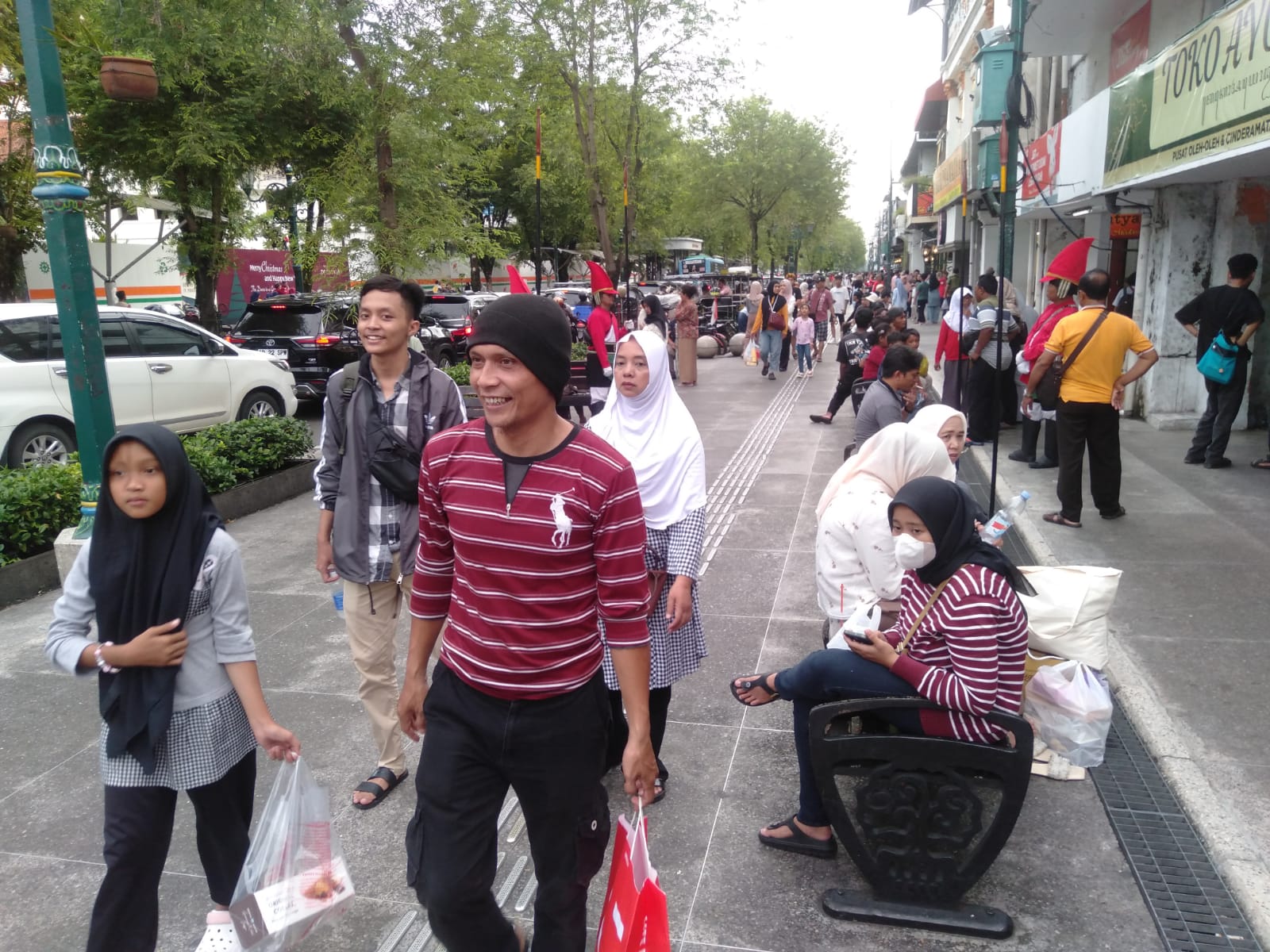 Wisatawan Padati Malioboro Lebih dari 1,2 Juta Selama Libur Nataru