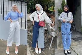 Style Outfit Hijab Kekinian Untuk Hangout Simpel dan Trendi, Bikin Tampilan Modis Maksimal 2025