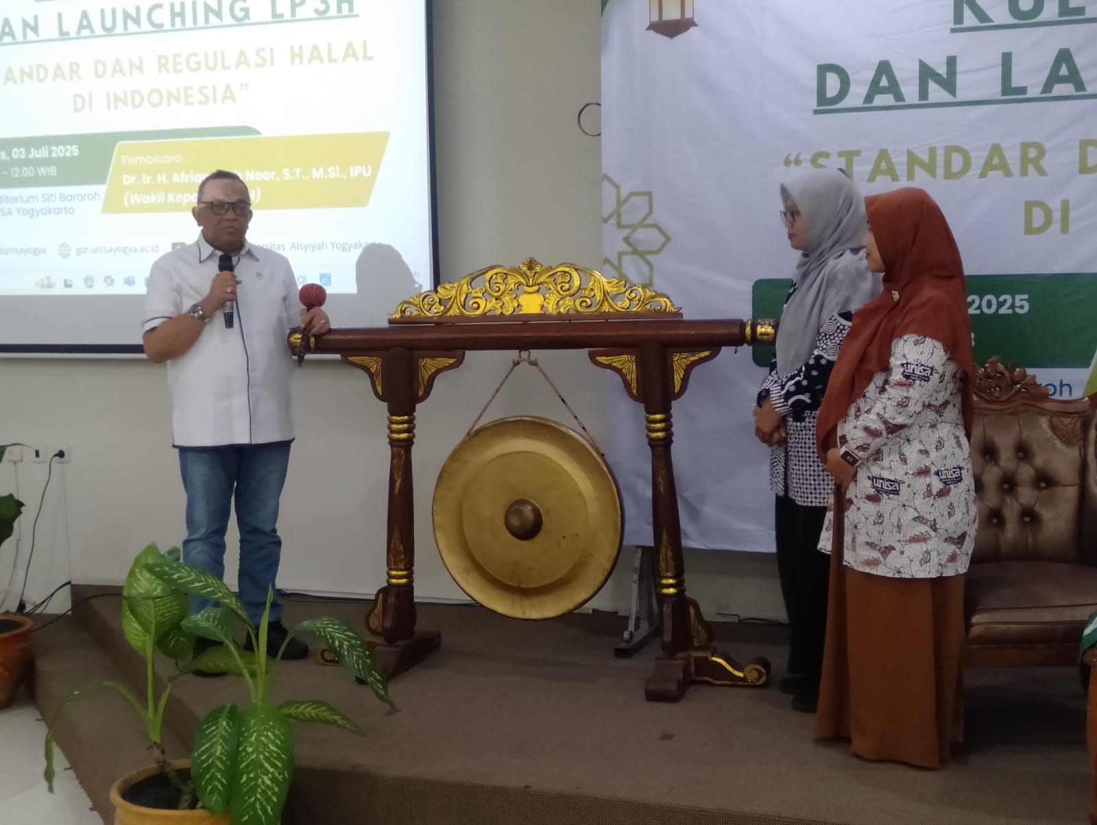  Perkuat Ekosistem Halal Nasional, Halal Center Unisa Yogyakarta Luncurkan LP3H 