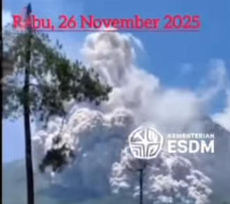 BPPTKG Tegaskan Video Awan Panas Merapi 26 November Hoaks