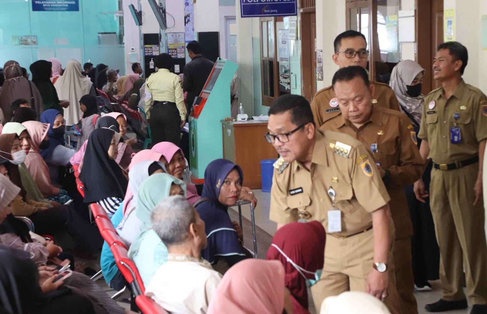 Giliran Pj Bupati Sidak Lonjakan Pelayanan Pasien Limpahan JKN, Pastikan Layanan RSUD Brebes Tetap Maksimal