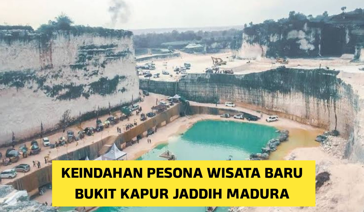 Keindahan Pesona Wisata Terbaru 2024!! Bukit Kapur Jaddih Madura, Harga Tiketnya Cuma 10 Ribu, Buruan Kesini!