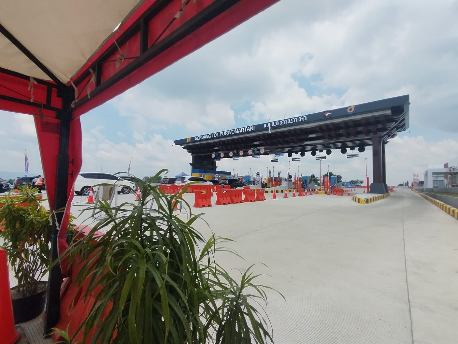  GT Purwomartani Ditutup Saat Hujan Lebat, Dibuka Kembali Setelah Kondisi Aman