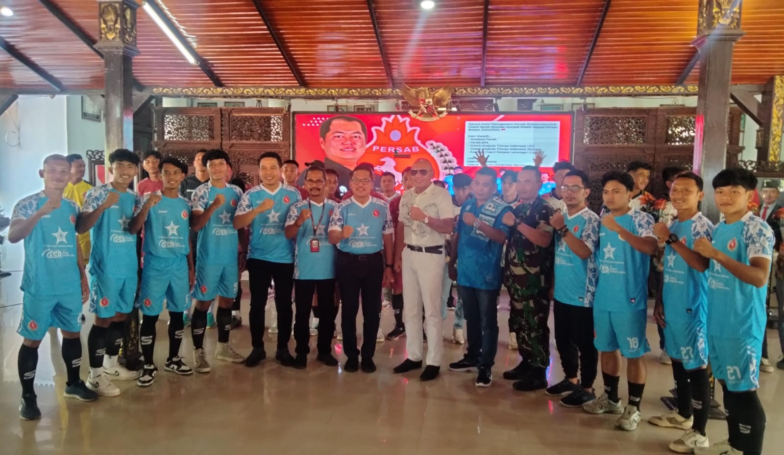 Persab Brebes Launching Jersey dan Skuad Baru, Siap Berlaga di Liga 4 Regional Jateng