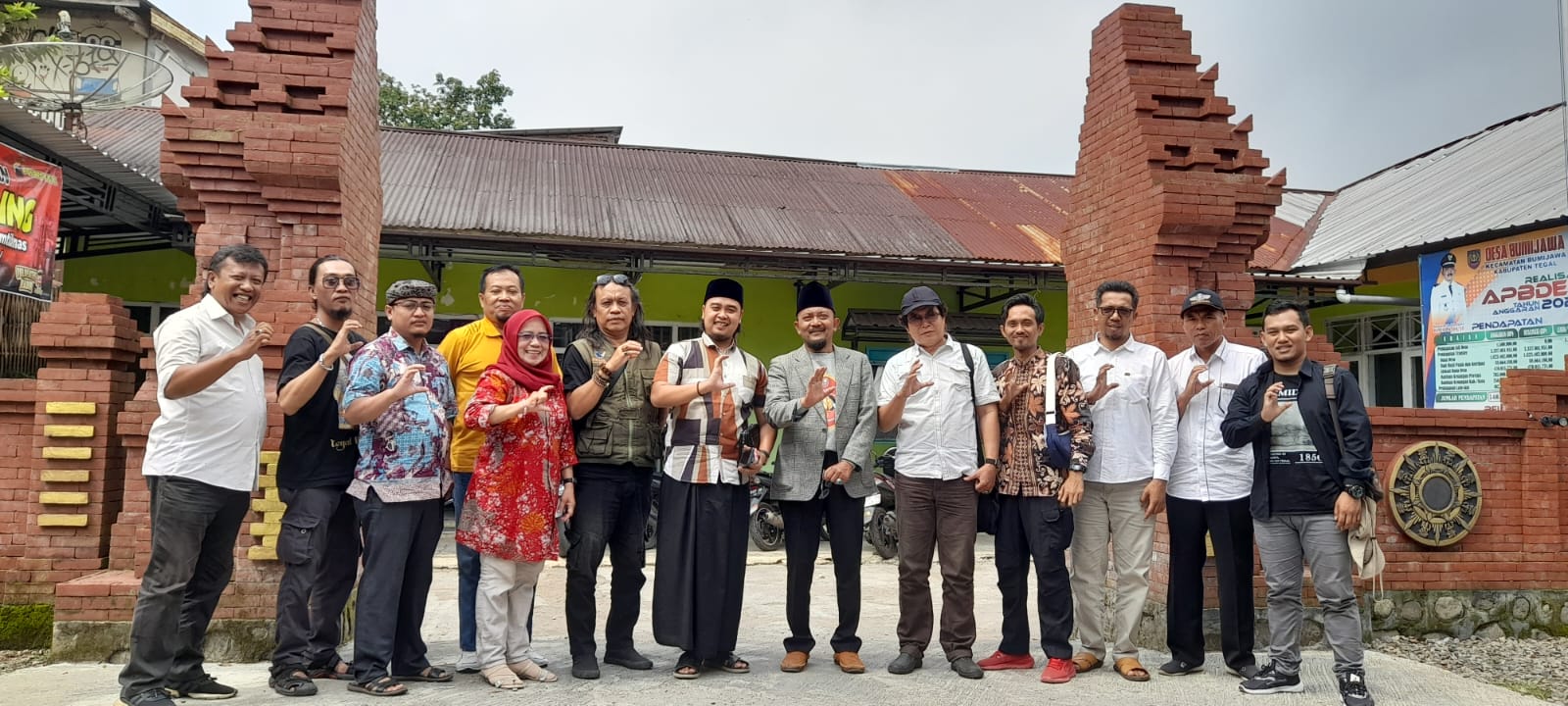 Program Desa Bangga Budaya Kabupaten Tegal, Pengurus DKDKT dan DKKT Anjangsana ke Bumijawa