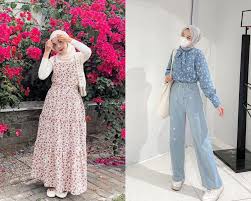 8 Inspirasi Outfit Wanita Hijab Motif Floral 2025, Tampilan Lebih Stylish Dengan Elegan & Anti-Norak