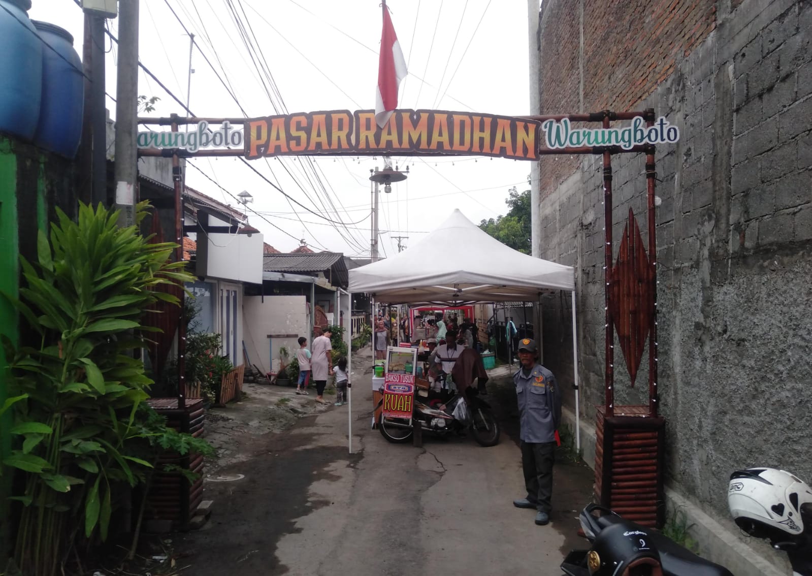  Libatkan UMKM secara Swadaya, Kampung Ramadan Warungboto Digelar Perdana