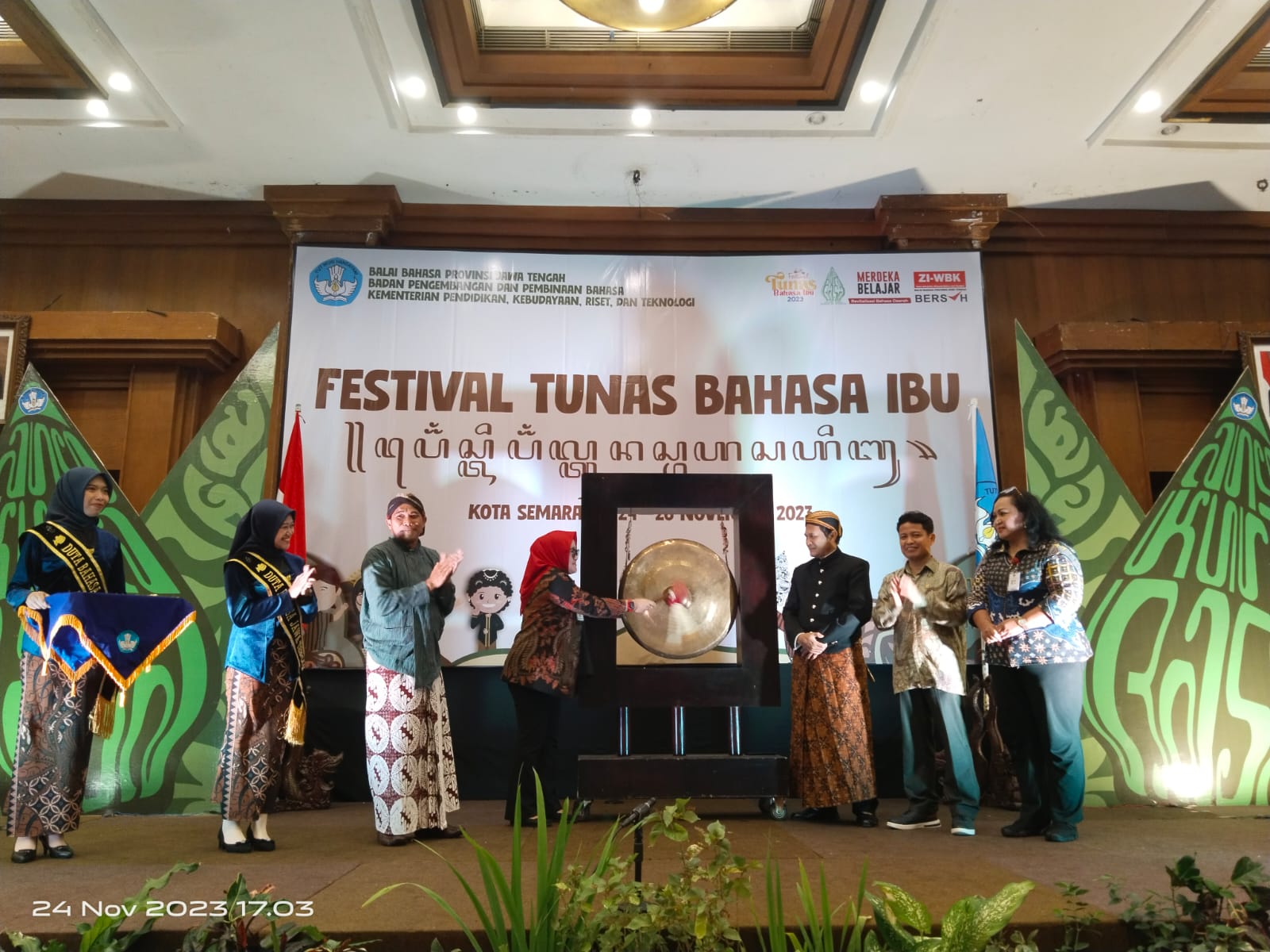 560 Siswa SD dan SMP di Jawa Tengah Antusias Ikuti Festival Tunas Bahasa Ibu