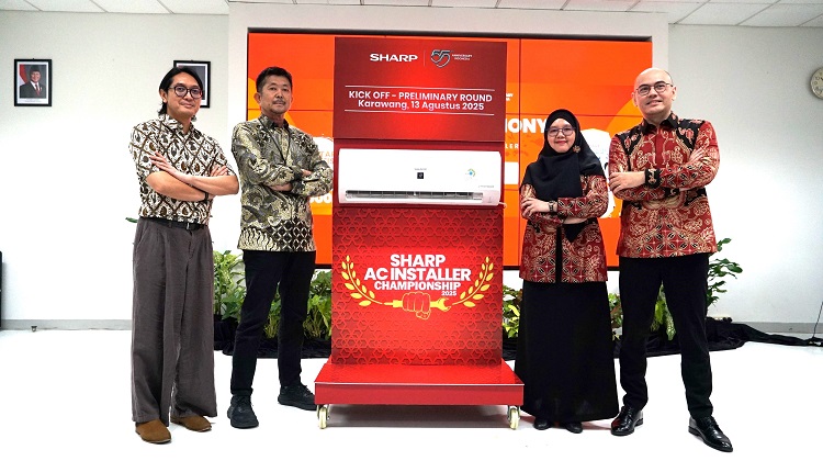 Sharp Tingkatkan Standar Pemasangan AC Melalui Ajang Kompetisi Nasional