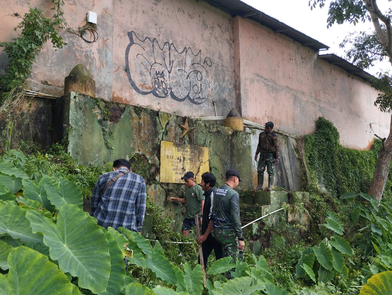 Kodim 0712 Tegal dan DKD-KT Revitalisasi Monumen Perjuangan Rakyat TNI