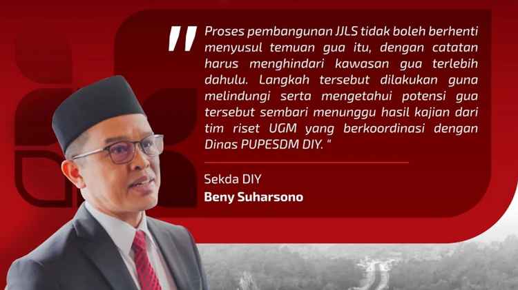 Proyek JJLS Gunungkidul Tetap Berjalan, Dan Pelestarian Gua Diamankan