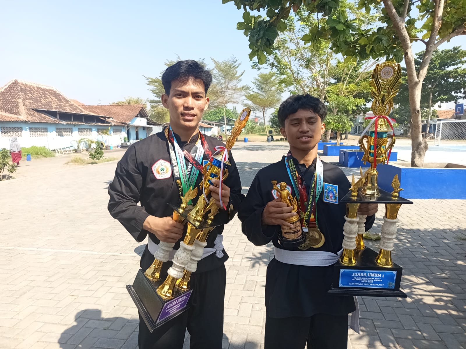 Atlet Tapak Suci MBS Sleman Sabet Tiga Emas dan Satu Perak di POPDA dan Kejurda