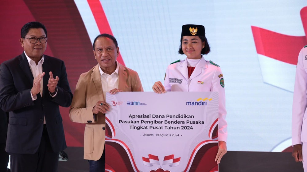 BPIP Apresiasi Dukungan Bank Mandiri untuk Paskibraka 2024