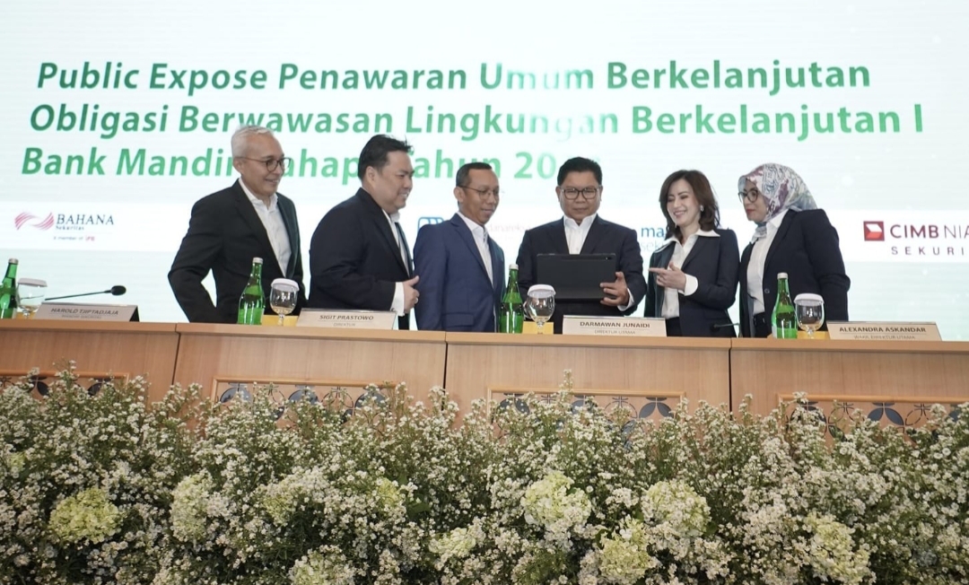 Komitmen Bangun Bisnis Berkelanjutan, Bank Mandiri Incar Rp5 Triliun dari Penerbitan Green 
