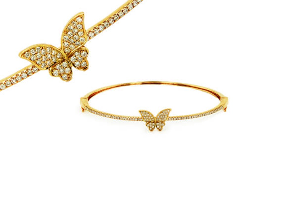 7 Model Gelang Emas Kupu-kupu Cantik, Pancarkan Keindahan di Setiap Gaya