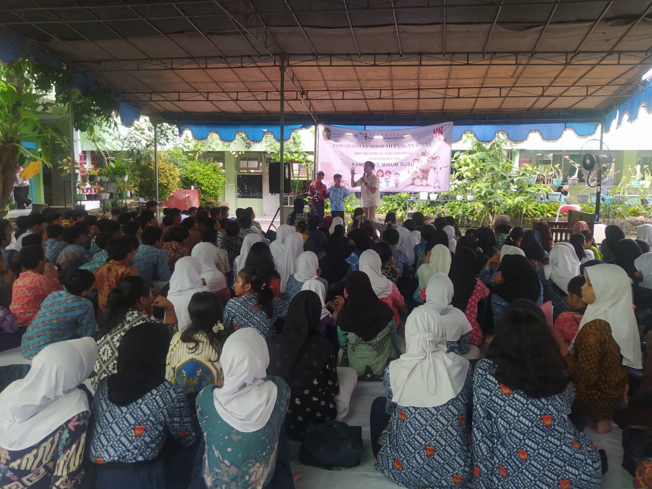 SMP Negeri 12 Yogyakarta Ditetapkan sebagai Sekolah Percontohan Pangan Sehat 2025