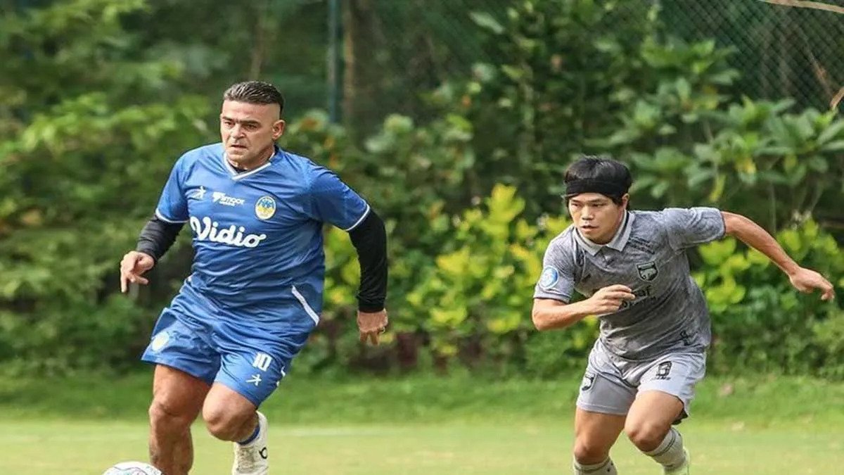 Latih Tanding Skuad PSIM Jogja Melawan Borneo FC Dihentikan Sebelum Waktunya
