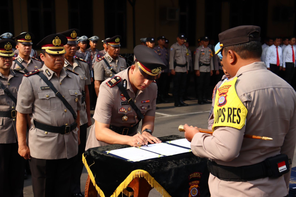 Sertijab Pejabat Polresta Yogyakarta, Kasat Hingga Polsek Diganti