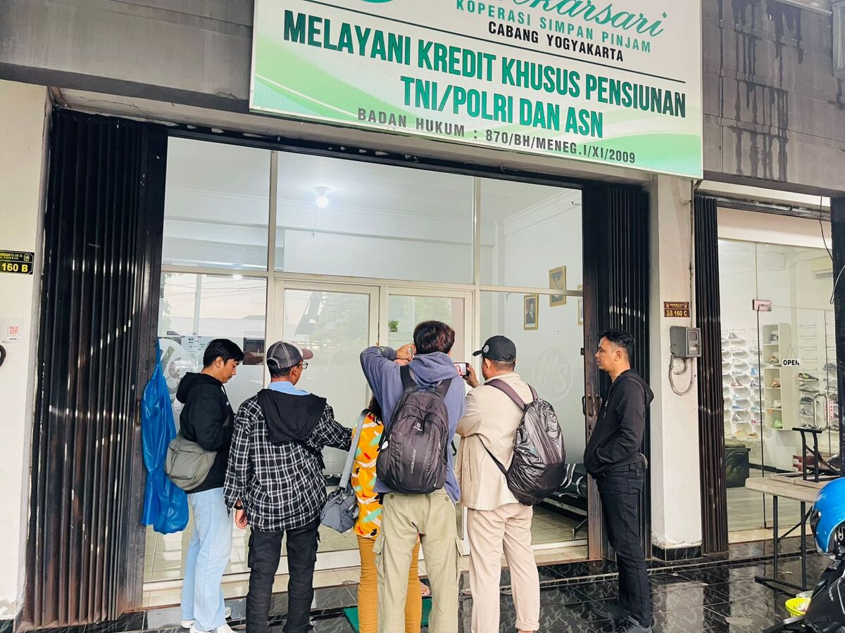 Dana Nasabah KSP Mekarsari Mandek, Cabang Yogya Tunggu Investor