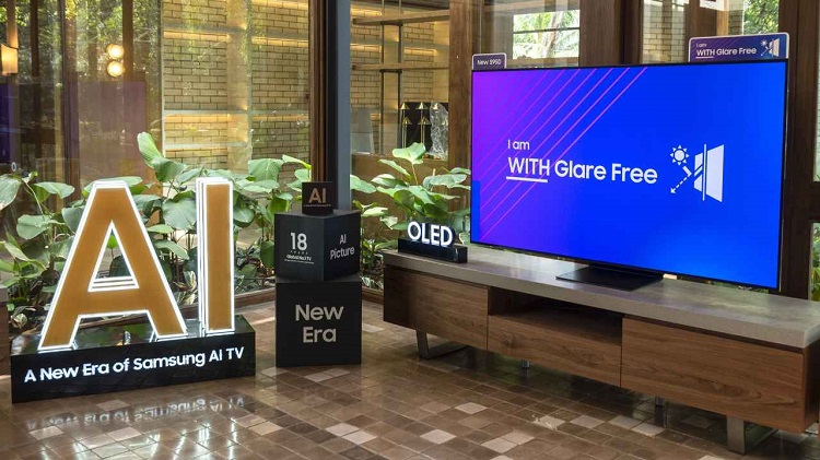 Samsung Update Smart TV Terbaru OLED Bebas Pantulan Dilengkapi Teknologi AI