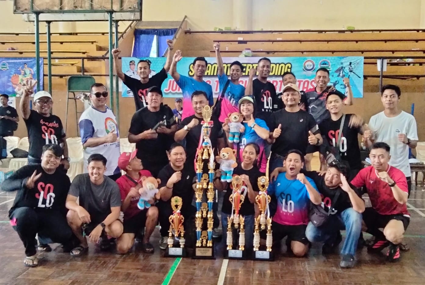 Bank Brebes Tuan Rumah Pekan Olahraga Perbankan Milik Daerah se Jateng DIY, Solo Raya Juara Umum