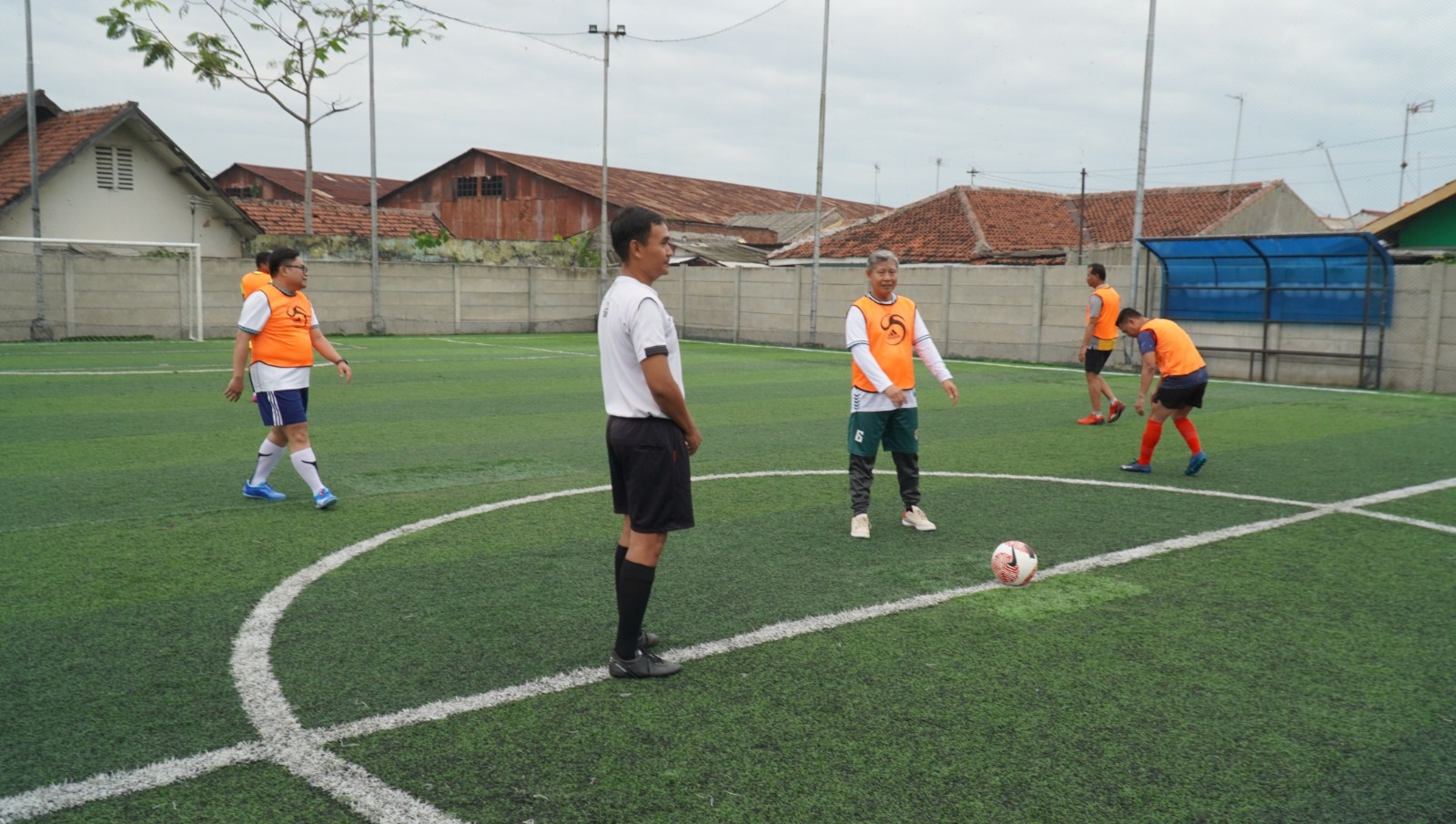 TNI-Polri dan ASN di Kota Tegal Gelar Pertandingan Mini Soccer   