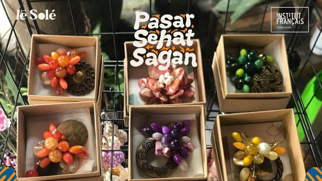 Berbagai Tenant dan Agenda di Pasar Sehat Sagan, Salah Satu Pasar Jogja Sedang Naik Daun