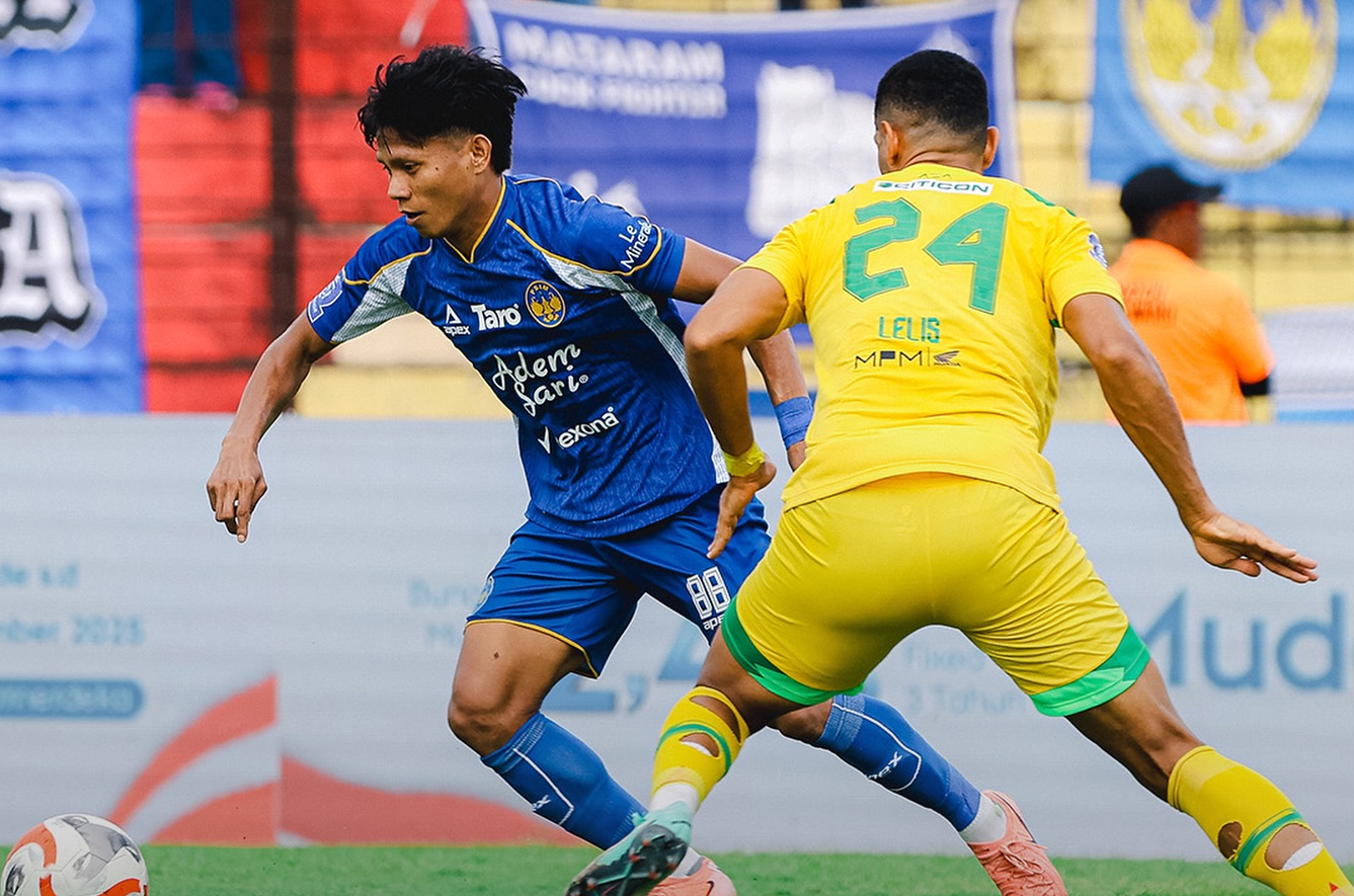 PSIM Jogja Kecolongan Gol Freitas, Persebaya Unggul 0-1 di Paruh Pertama