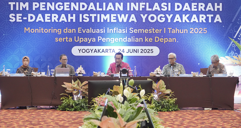 Tercatat 2,04 Persen, Pemda DIY Pastikan Inflasi 2025 Tetap Terjaga
