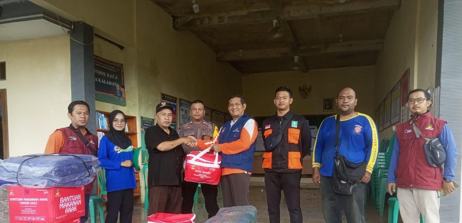 Dinsos Kabupaten Tegal Assesmen Warga Terdampak Angin Kencang