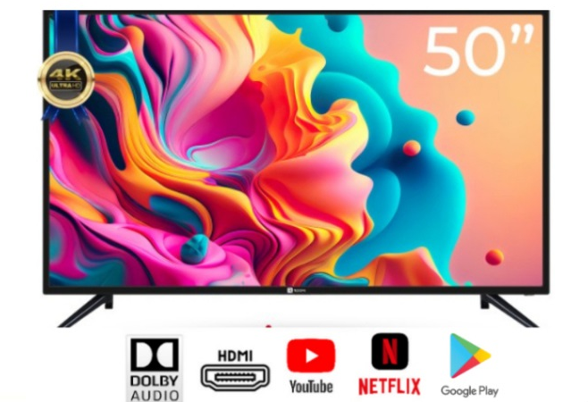 Smart TV Terbaik Roomi 50 Inch, Fitur Canggih Pengalaman Menonton Lebih Tajam